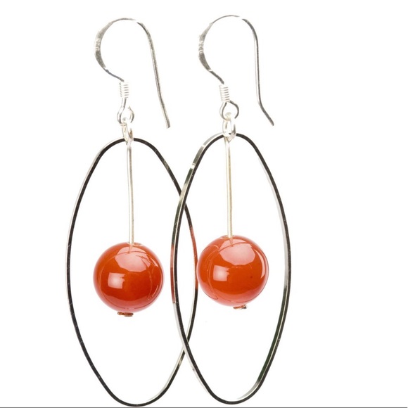 REAL GEMSTONE EARRINGS - Picture 5 of 6